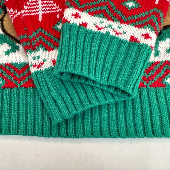 Blizzard Bay Cute Holiday Cat Christmas Sweater *Estimated Size Medium - Picture 9 of 13